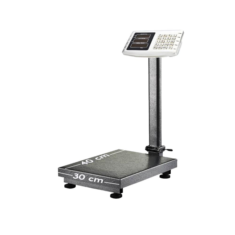 Balanza Industrial 150 Kg con Plataforma TCS-150K Teclado de Acero