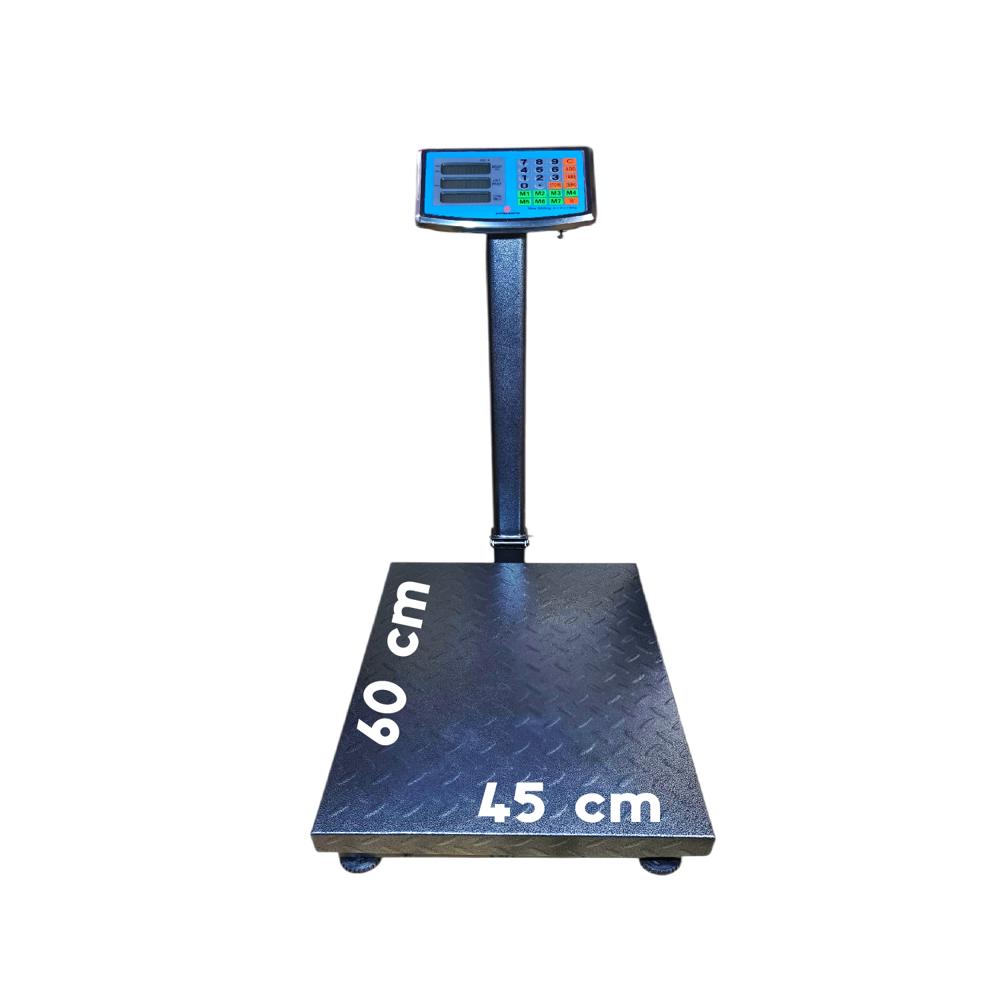 Balanza Industrial 500 Kg con Plataforma TCS-500KG Acero Diamantado