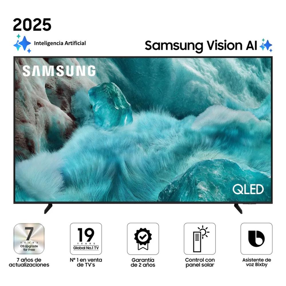 Televisor SAMSUNG QLED 55 UHD 4K Vision AI Smart TV QN55Q7FAAGXPE