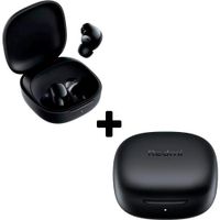 Audífonos Inalámbricos Redmi Buds 6 Play Pack x2 Negro Dúo TWS