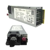 Fuente de alimentación HPE 865408-B21, 500W, 100V - 240VAC, 80 Plus Platinum