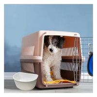 Kennel L60 de Plástico Resistente Transporte seguro y cómodo para tu mascota