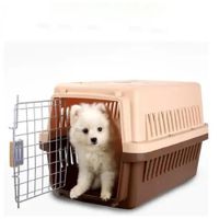 Kennel L70 de Plástico Resistente  Protección Espacio y Confort para tu Mascota