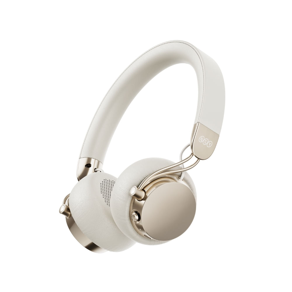 Audífonos Inalámbricos retro QCY Era 7 Blanco Bluetooth 5.3 audio Hi-fi