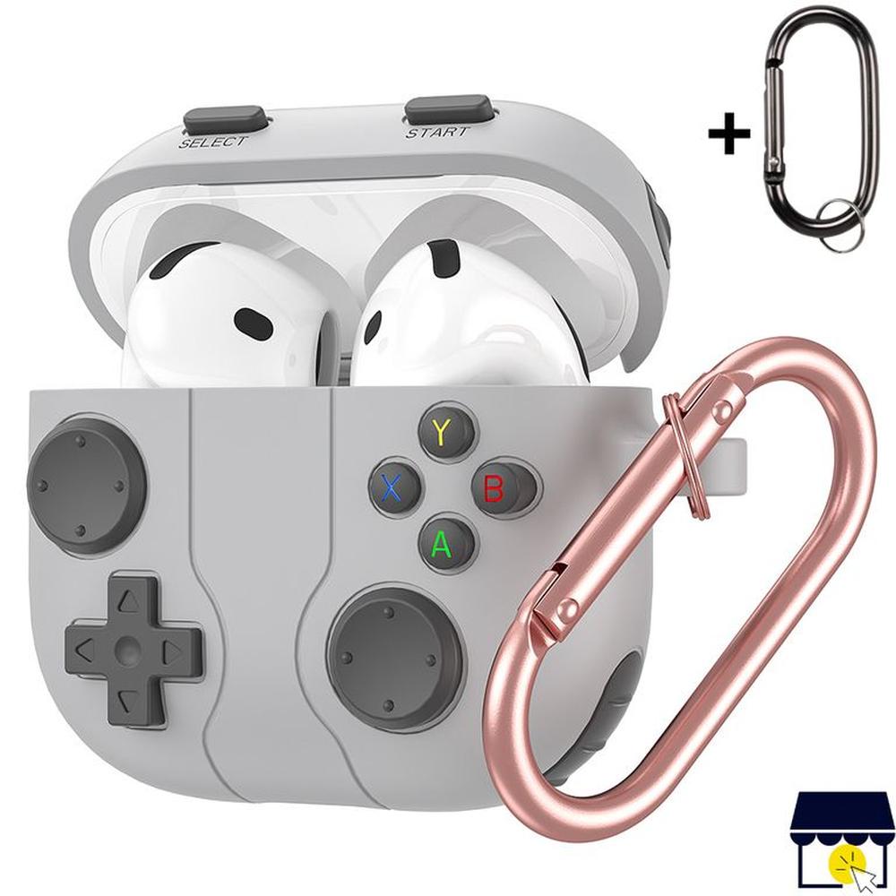 Case funda de silicona para Airpods 4 Gen - Gris