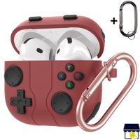 Case funda de silicona para Airpods Pro 1 y 2 Gen - Rojo