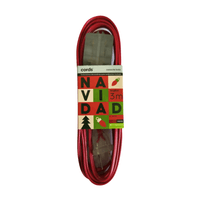 Extension Cube Taps 2x20awg 3m Rojo Navidad Cords