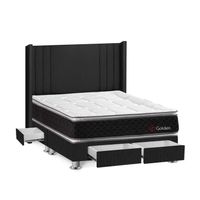 Dormitorio 4 cajones Gris Golden King Forli