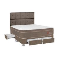 Dormitorio Sirius con 4 cajones Queen + Cabecera Kimiko Forli