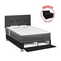 Dormitorio Sabanera Acqua 2 plazas + Sofá Cama Forli