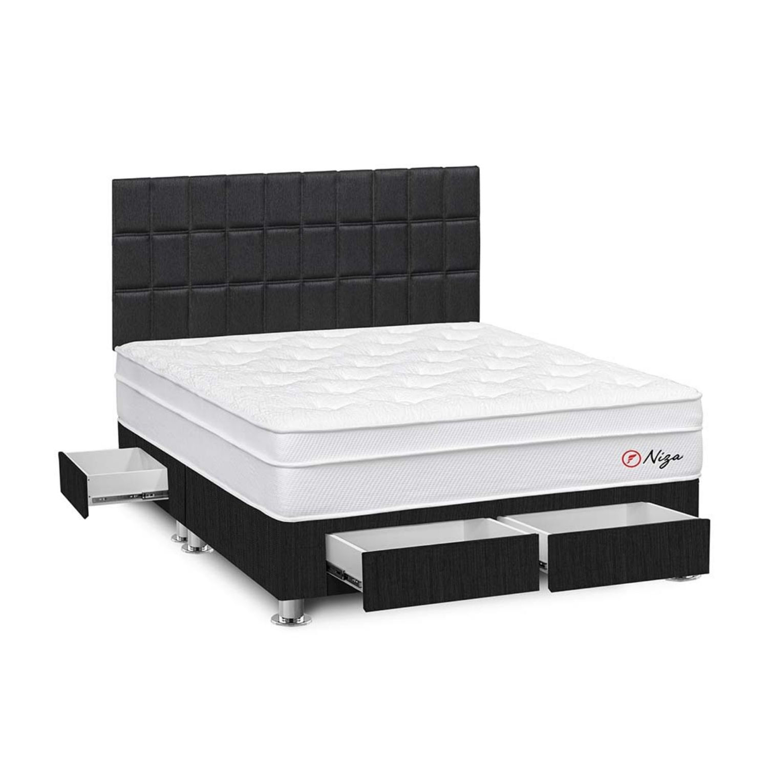 Dormitorio 4 cajones Niza King Forli