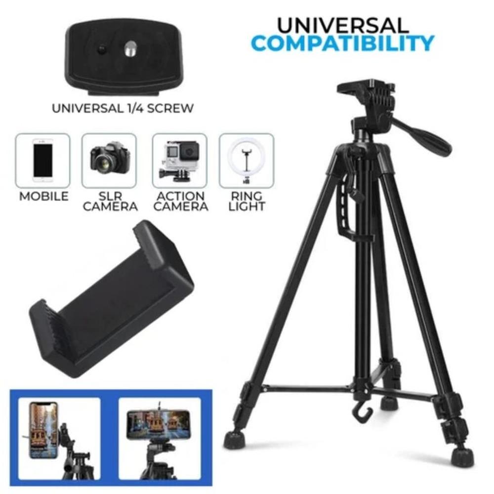 Tripode para Celular Camara 140 cm Profesional Negro 360