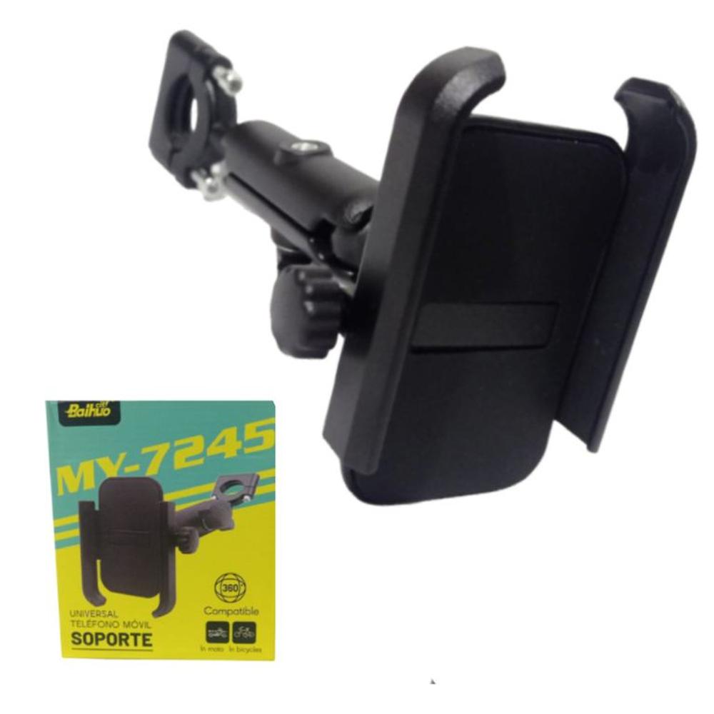 Holder Soporte Universal de Aluminio para Moto Celular