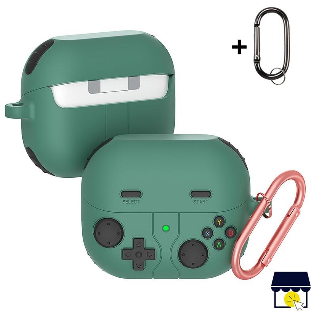 Case funda de silicona para Galaxy Buds 3 / 3 Pro - Verde