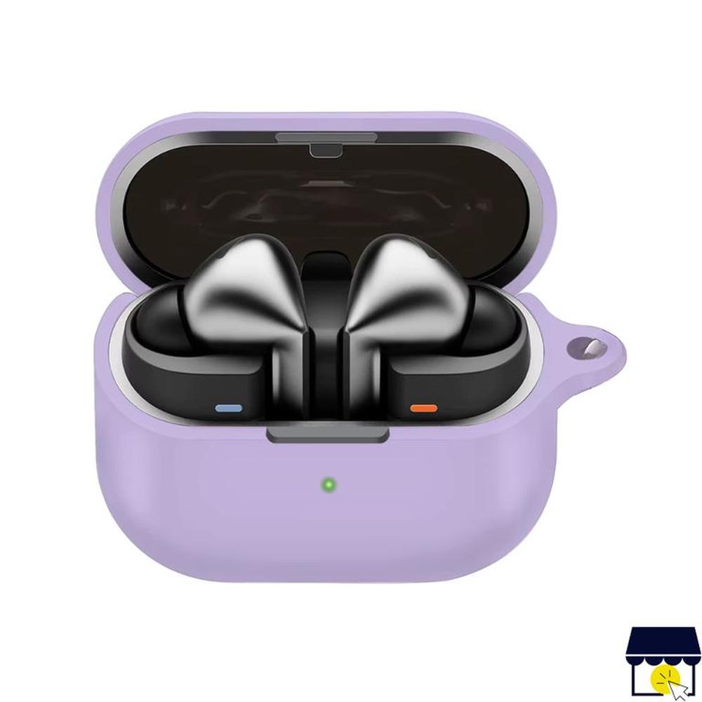 Case funda de silicona para Galaxy Buds 3 3 Pro Lila