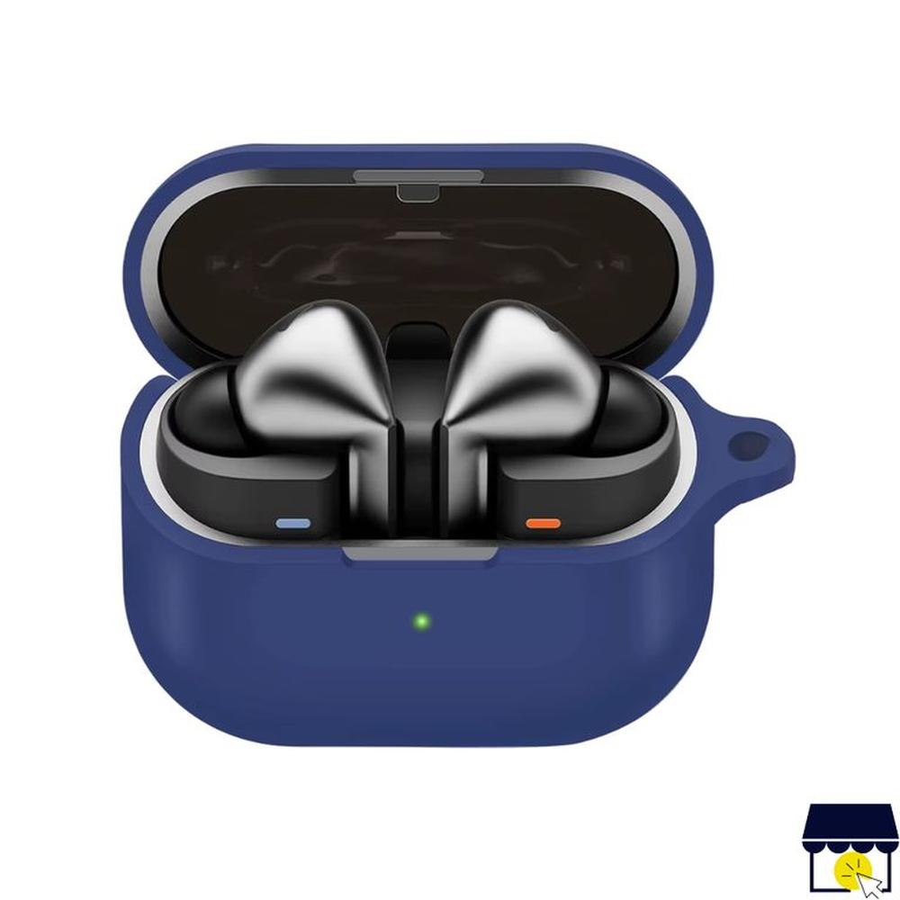 Case funda de silicona para Galaxy Buds 3  3 Pro  Azul