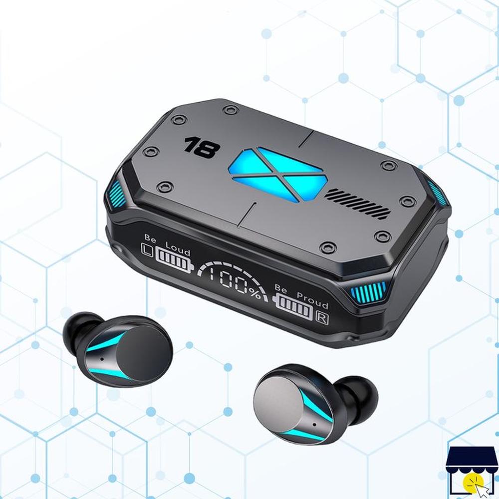 Audifonos Bluetooth TWS con Powerbank M41 - GRIS