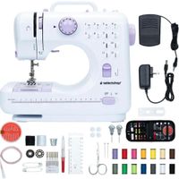 Máquina de Coser Portátil Mini para Principiante Zig Zag
