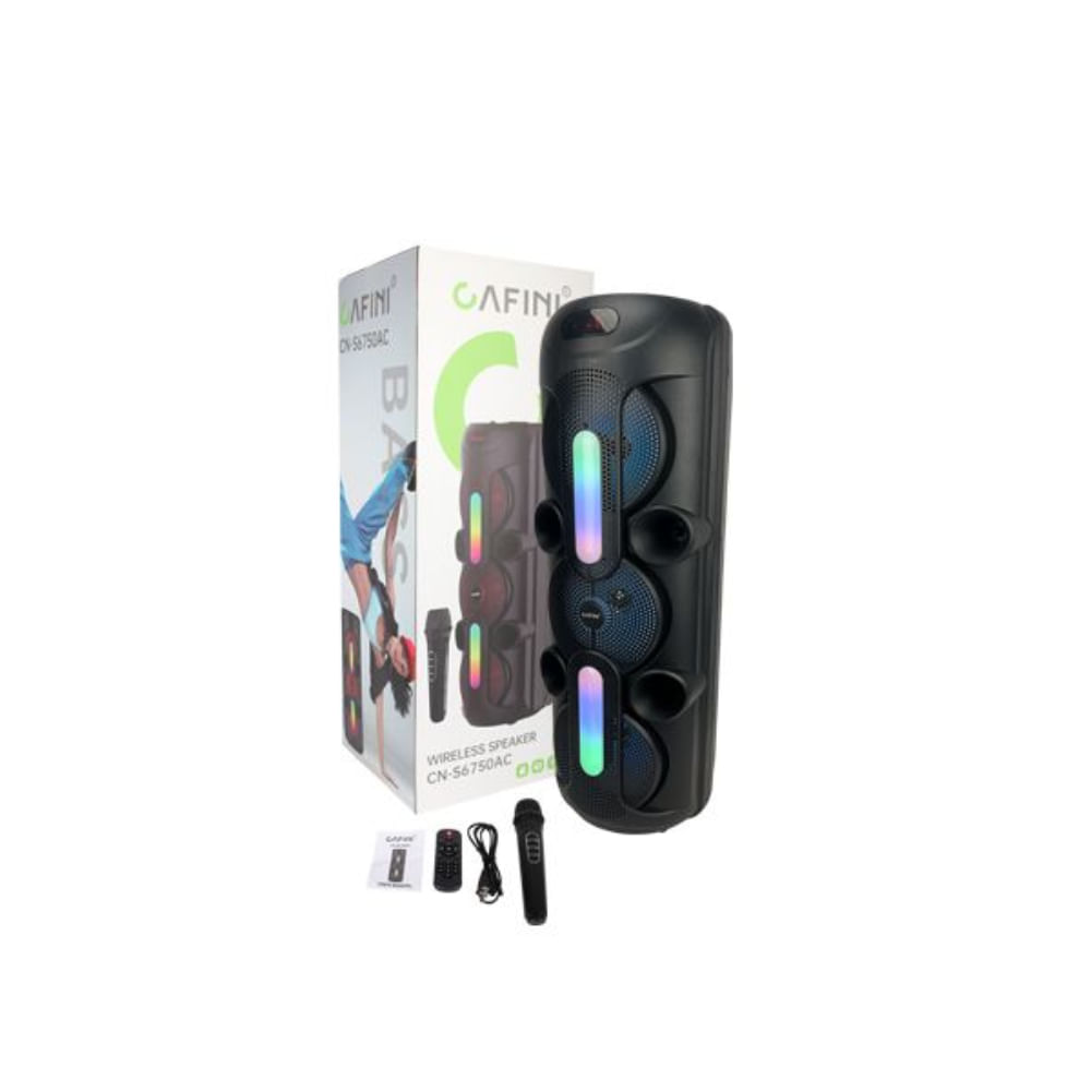 PARLANTE PORTATIL CAFINI CN-S6750AC