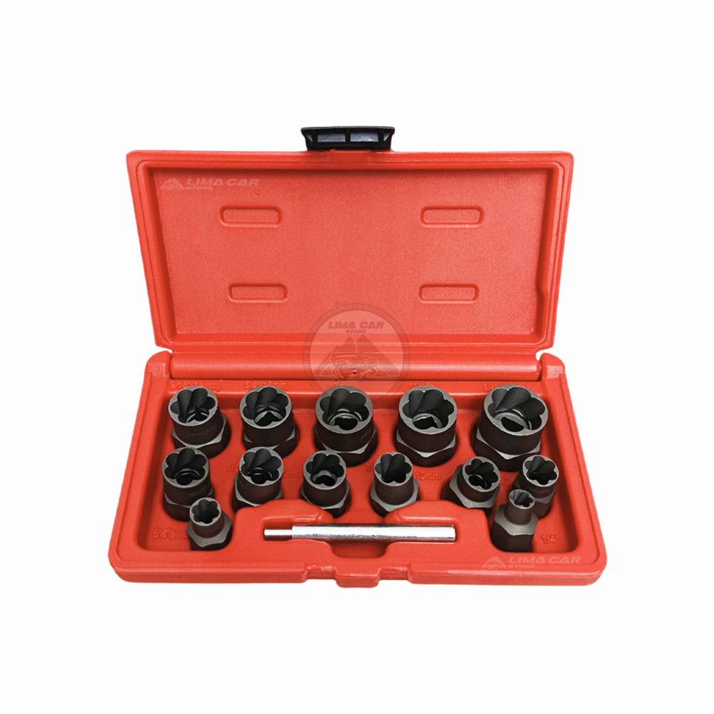 Removedor De Tornillo 13 Pzas Quita Perno Tooltech