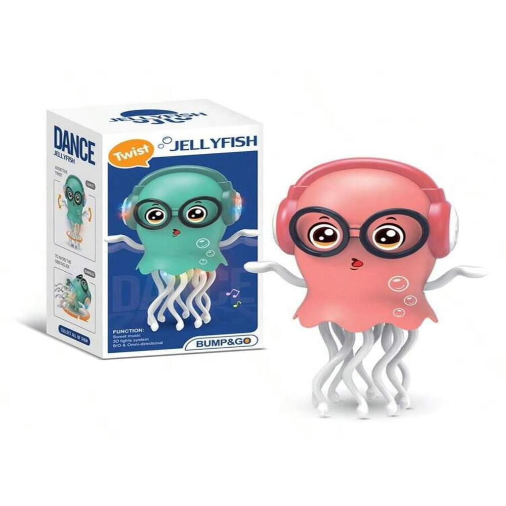 Pulpo Bailarín Con Luces Led, Juguete Musical Eléctrico | Cuotas sin interés