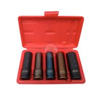 Set de 5 Dados de Impacto Tubular 1-2pulg Tooltech