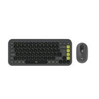 TECLADO LOGITECH  MOUSE POP ICON BLUETOOTH WIRELESS SP  COPILOT GRAPHITE