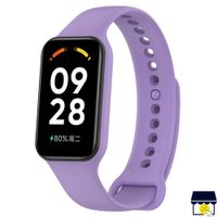 Correa de silicona para Redmi Band 2 + Mica - LILA