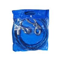 Cable de remolque de Acero 7TN Soga Eslinga Gancho