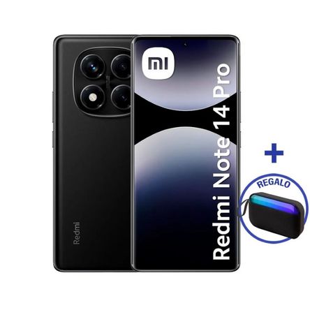 Celular Redmi Note 14 Pro 4G 8Ram-256GB Color Negro con Audifonos de Regalo Celular Redmi Note 14 Pro 4G 8Ram-256GB Color Negro con Audifonos de Regalo