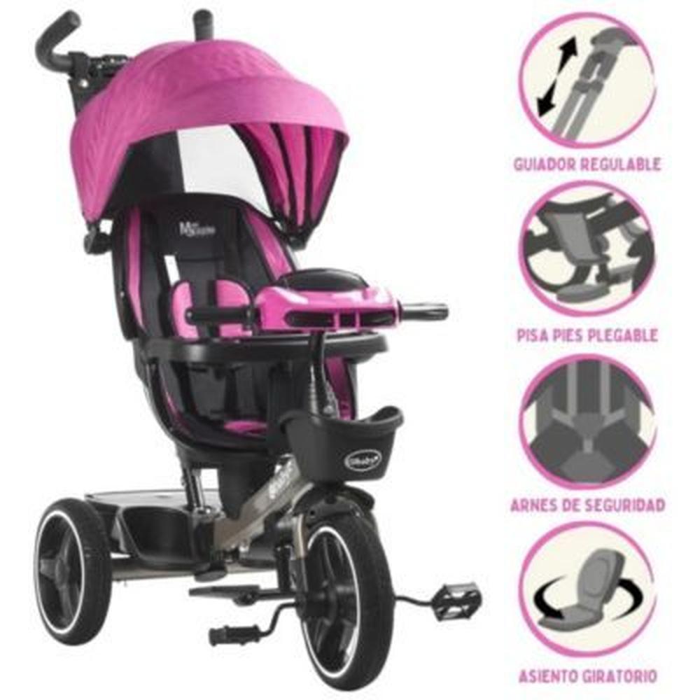 Triciclo Ebaby Venice con Entrada USB y Bluetooth Rs