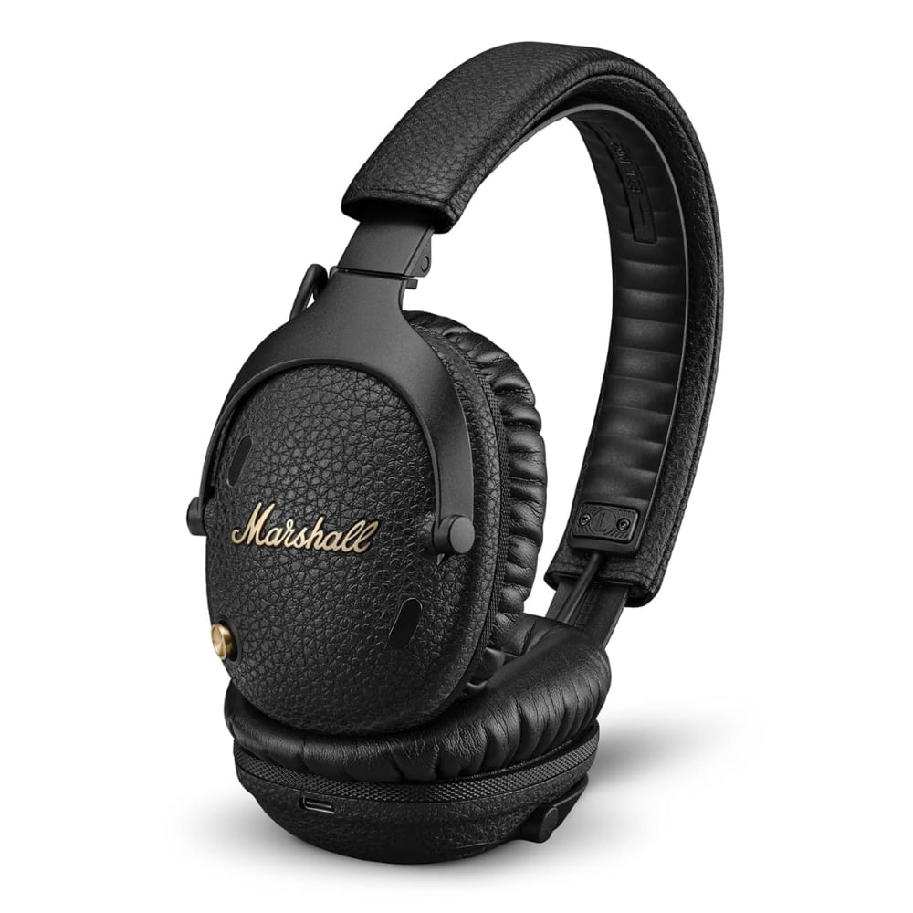 Audífonos Bluetooth Marshall Monitor III Over-Ear ANC 100Hrs Negro Audífonos Bluetooth Marshall Monitor III Over-Ear ANC 100Hrs Negro