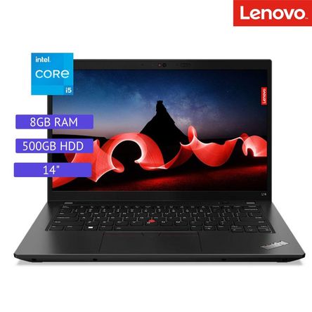 Laptop Semi Nueva Lenovo ThinkPad L14 - Core i5 10ª Gen - 8GB RAM - 500GB HDD - 14