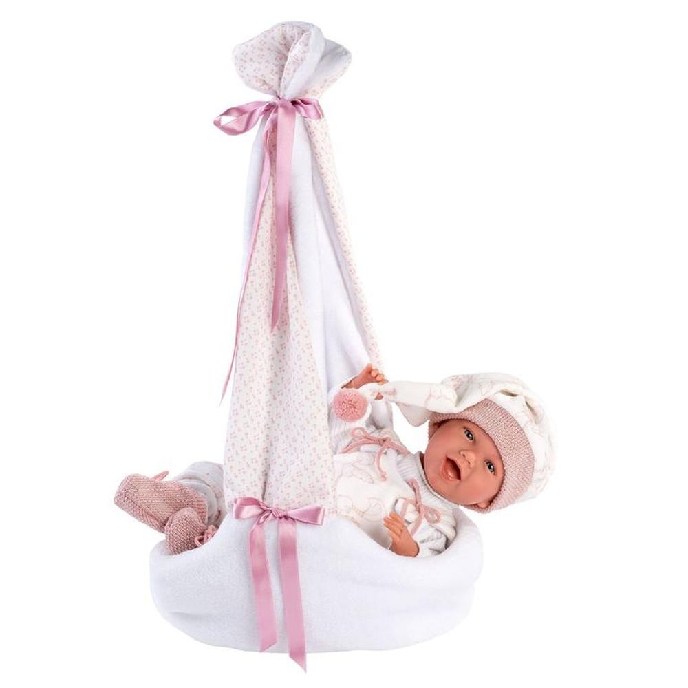 Muñeca Llorens Bebé Mimi Sonrisas Cigüeña Muñeca Llorens Bebé Mimi Sonrisas Cigüeña