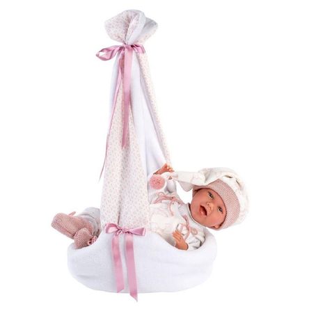 Muñeca Llorens Bebé Mimi Sonrisas Cigüeña Muñeca Llorens Bebé Mimi Sonrisas Cigüeña