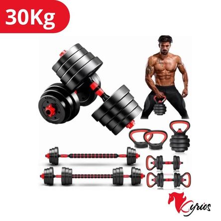 Set De Convertible De Mancuernas De 30 KG Set De Convertible De Mancuernas De 30 KG