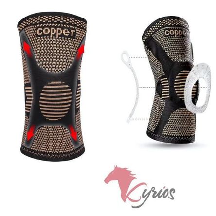 Rodillera de Gel con Hilo de Cobre Talla L Rodillera de Gel con Hilo de Cobre Talla L