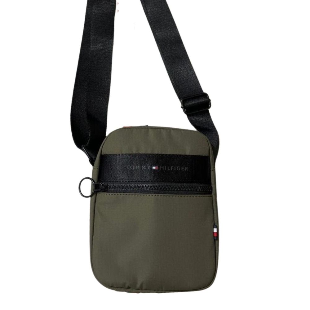 Morral Reporter Bag Tommy Hilfiger para Hombre - Verde Morral Reporter Bag Tommy Hilfiger para Hombre - Verde