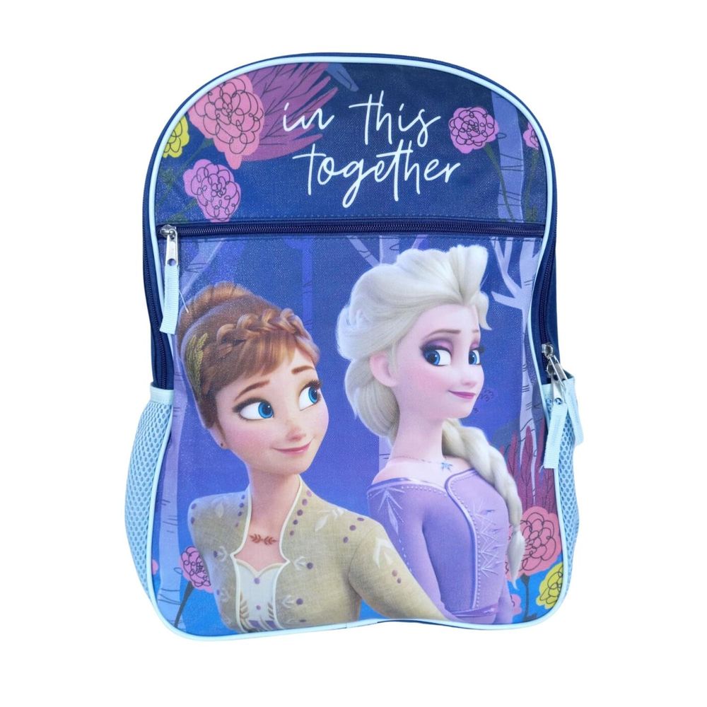 Mochila Escolar Frozen Elsa y Ana Mochila Escolar Frozen Elsa y Ana