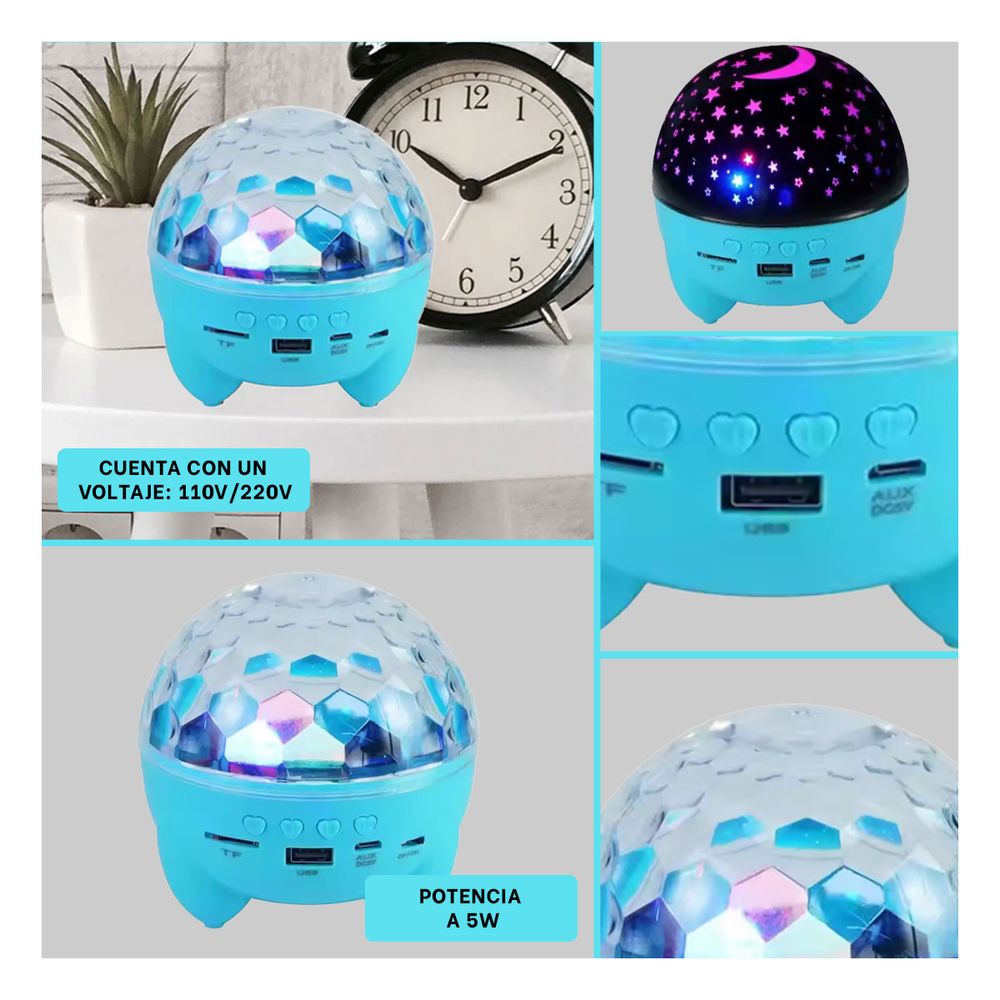 Luminador con Luces Moderna Celeste Y+Post-it adhesivos Luminador con Luces Moderna Celeste Y+Post-it adhesivos