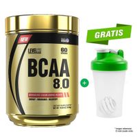AMINOÁCIDO LEVEL PRO BCAA 8.0 540 G FRUIT PUNCH + SHAKER