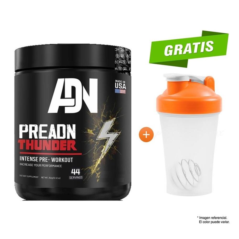 Pre Entreno Adn PreAdn Thunder 352gr Uva Shaker Pre Entreno Adn PreAdn Thunder 352gr Uva Shaker
