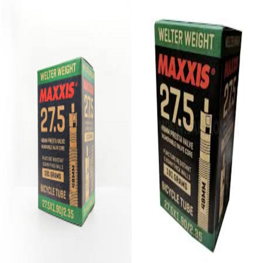 DOS CÁMARAS MAXXI 27.5 VÁLVULA PRESTA PARA BICICLETA
