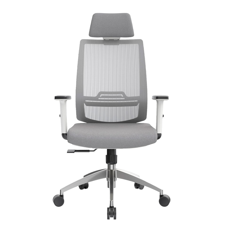 Silla Ergonómica Reclinable Dubai Presidente Gris Ofideas