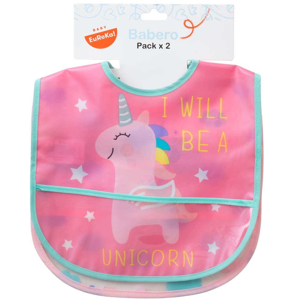 Babero PEVA BABY EUREKA x2un