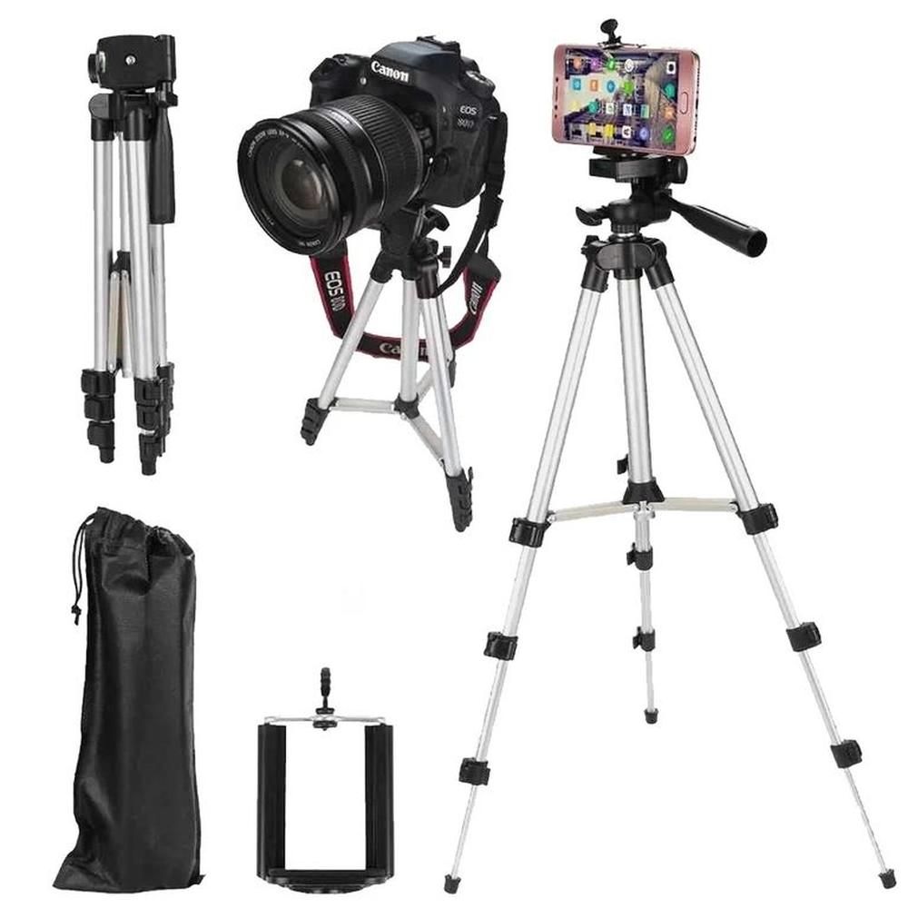 Tripode para Celular Camara  Aluminio 1345mm Modelo 330A