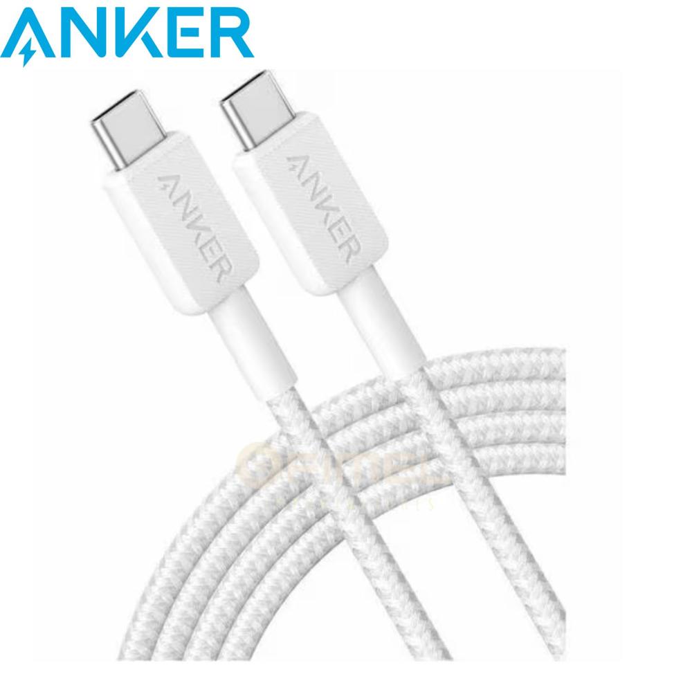 Cable de transferencia de datos ANKER A81F6H21 Blanco 1.83m USB-C