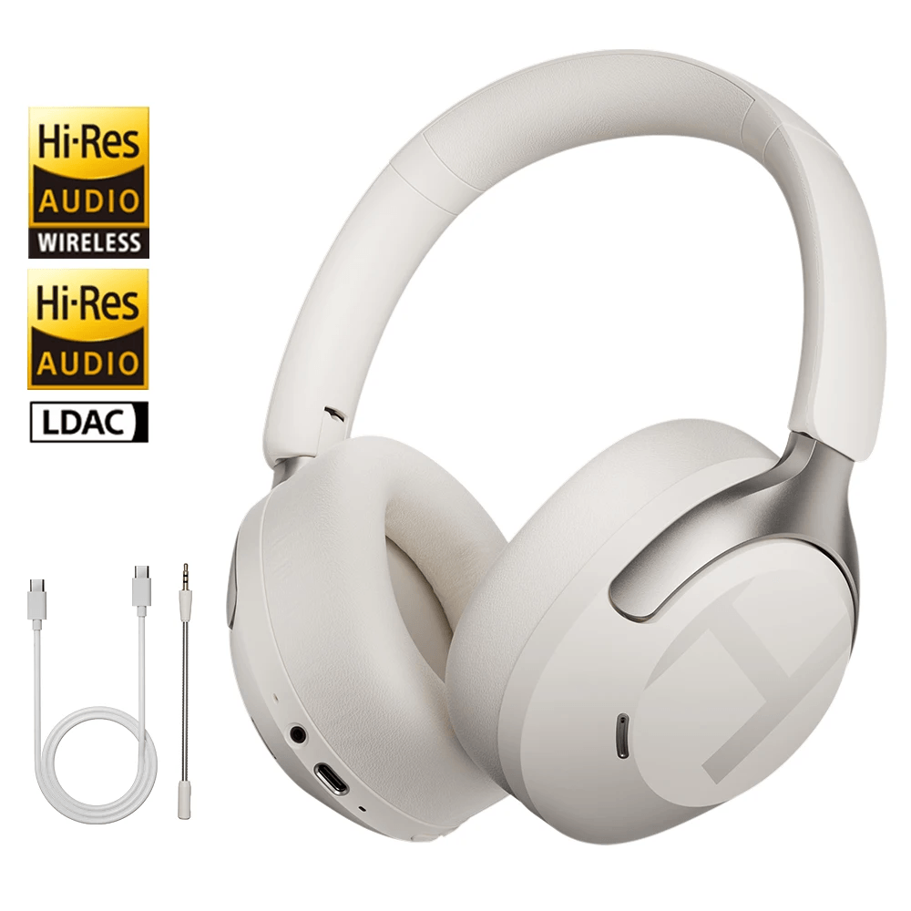 Audífonos Inalámbricos Haylou S40 ANC Bluetooth 6.0-Blanco