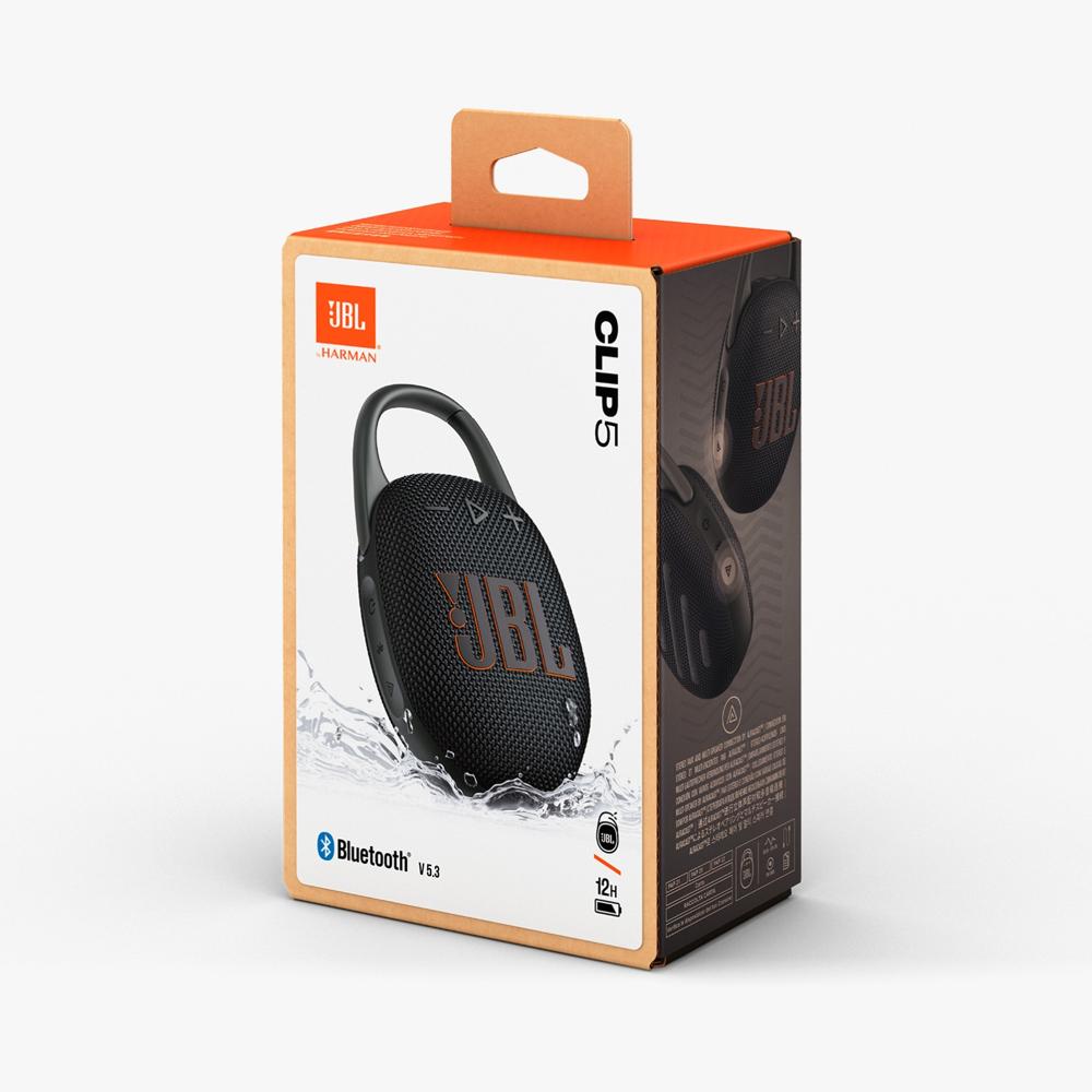 Parlante Bluetooth JBL Clip 5 Negro