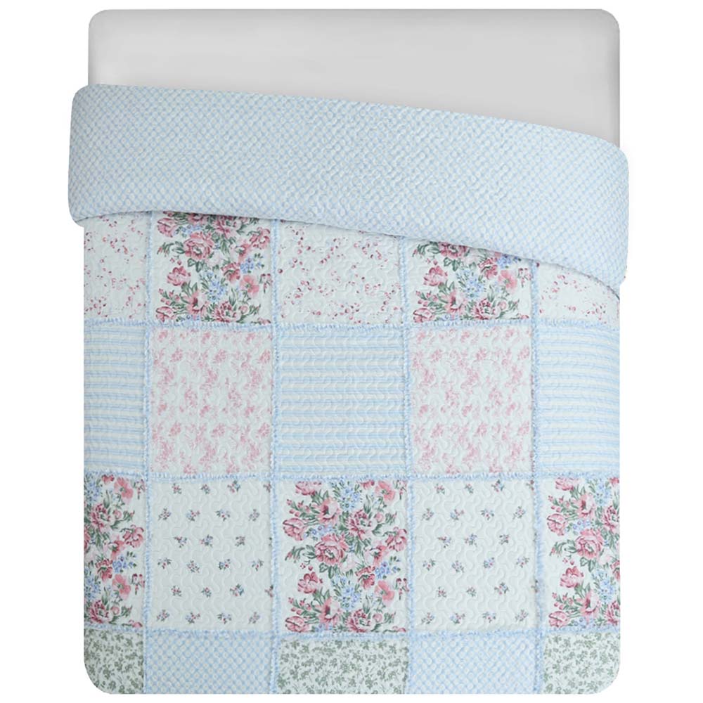 Cubrecama VIVA HOME Patchwork Dis3 2P